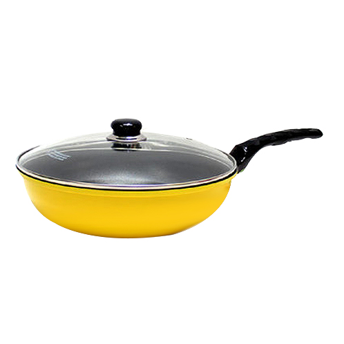 키친아트 아미 세라믹 궁중팬 (30cm+유리뚜껑)_이미지