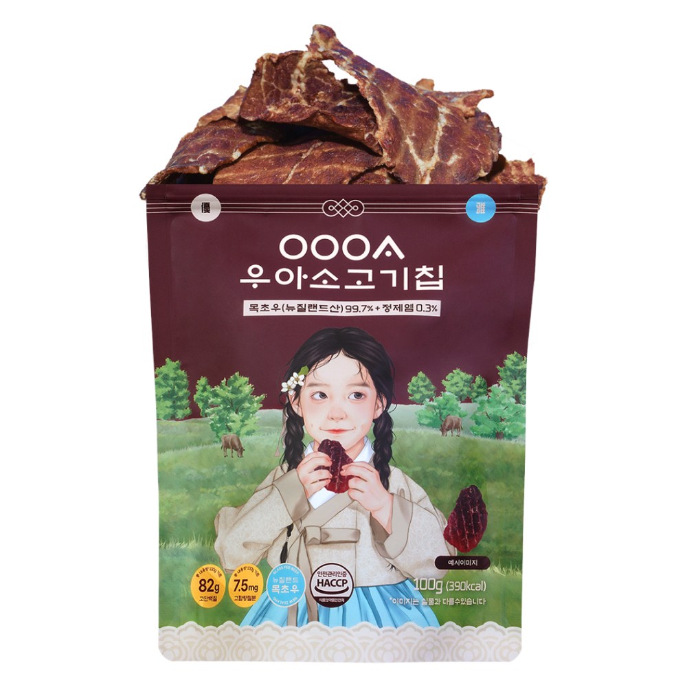 세한식품 우아 소고기칩 30g (3개)