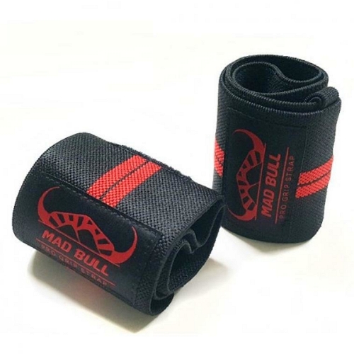 매드불 레드라인 리스트랩 손목보호대