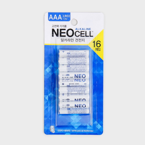 다이소 네오셀 알카라인 건전지 AAA
