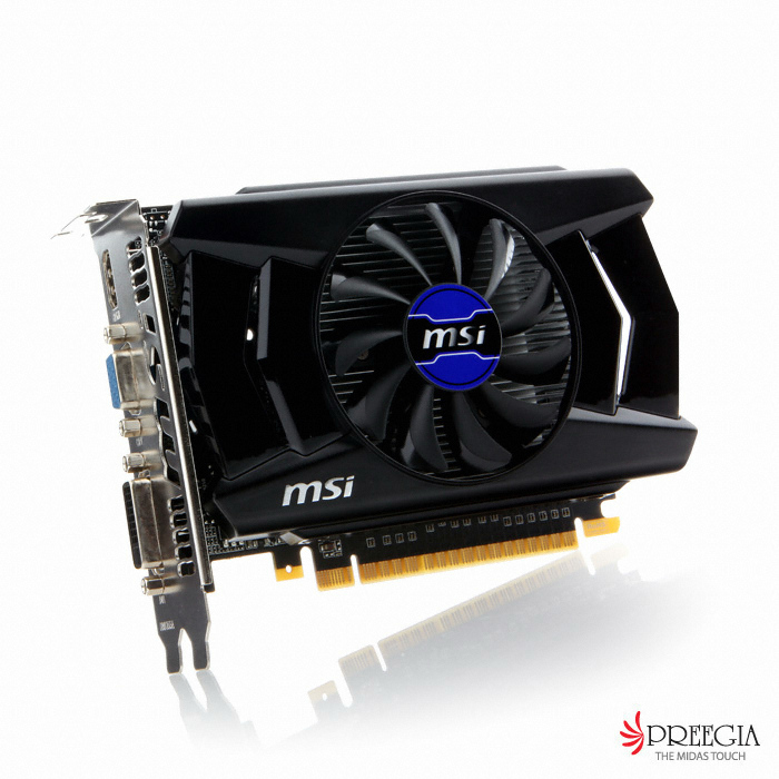 MSI 지포스 GT740 블랙 아머 D5 1GB 대원씨티에스_이미지