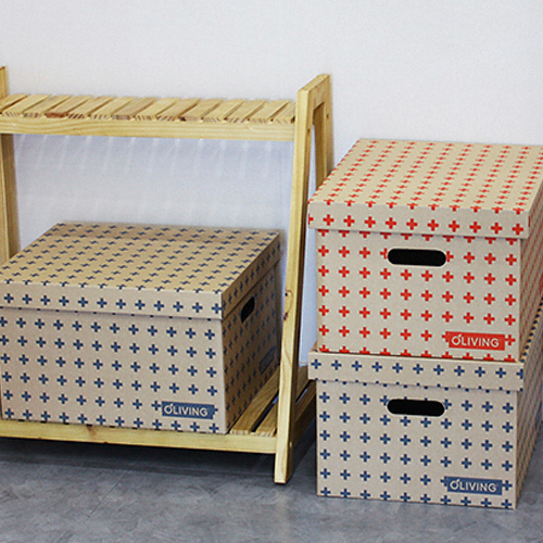 올리빙 크로스 트렁크 종이정리함 4종(일반3겹)이미지입니다. 누르면 해당 게시물로 새창이동합니다.