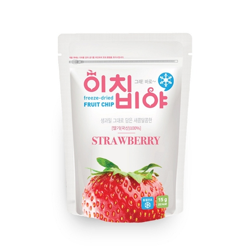 이치비야 동결건조 과일칩 딸기 15g (1개)_이미지