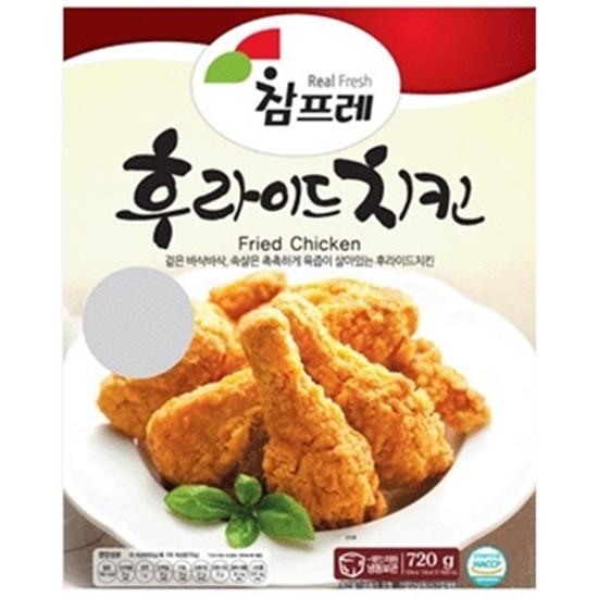 참프레 후라이드치킨 720g (2개)_이미지