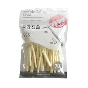 SM 덴탈 치간칫솔 SSS L형 (20개)_이미지