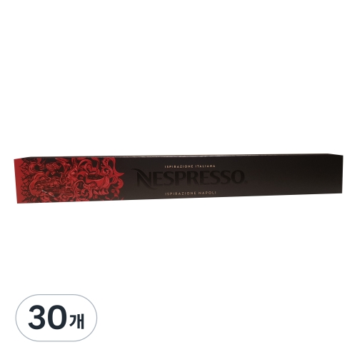 이스피라치오네 나폴리 캡슐커피 5.7g 10개입 3개
