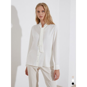 올리비아로렌 베이직 타이블라우스 VOBNL3X1351