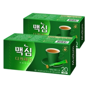 동서식품 맥심 디카페인 커피믹스 스틱 20개입 (2개)_이미지
