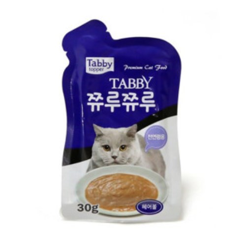 테비토퍼 쮸루쮸루 헤어볼 파우치 30g (1개)_이미지