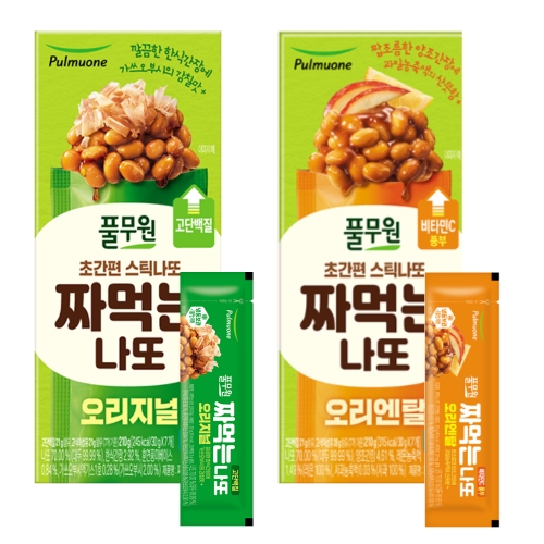 풀무원 짜먹는나또 오리지널 210g + 오리엔탈 210g (1개)_이미지