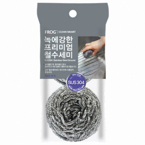 오늘도착 FROG 녹에강한프리미엄철수세미2P