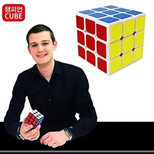 챔피온 빅뱅 저가스티커형 3x3 큐브 퍼즐 브릭 두뇌게임 아이큐