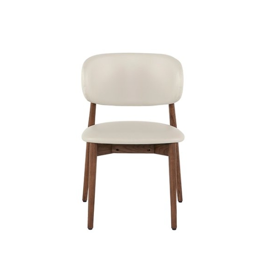 까사미아 포멜로 브라운 세라믹 식탁 1600 (가죽의자2개+벤치1개)_이미지