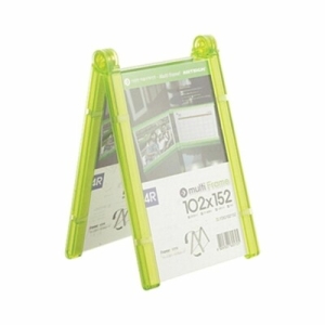 조르지오페리 4690 nA083F60208 멀티프레임 4R 세로 양면 연두 102mm X 152mm_이미지