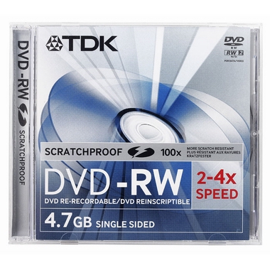 TDK DVD-RW 4.7GB 4x 쥬얼 10장 SHC