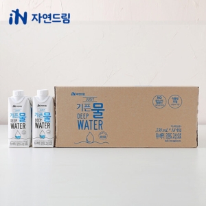  자연드림 JUST 기픈물 딥워터 330ml [18개]