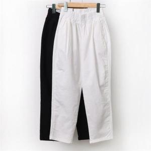 빅사이즈사랑해요 A203L208 밴딩무지 배기통팬츠 LO 8934486