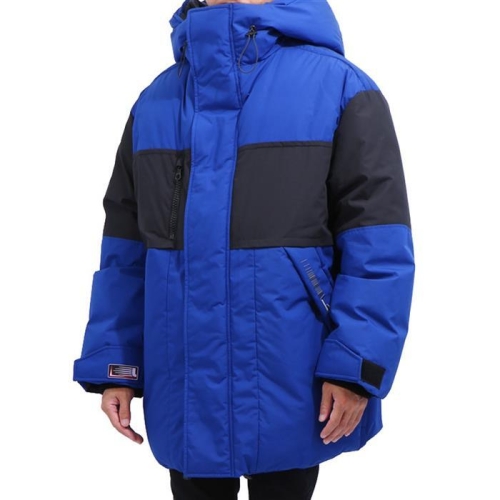 랑방 RMOU0014A18 20 투톤 후드 다운패딩_이미지