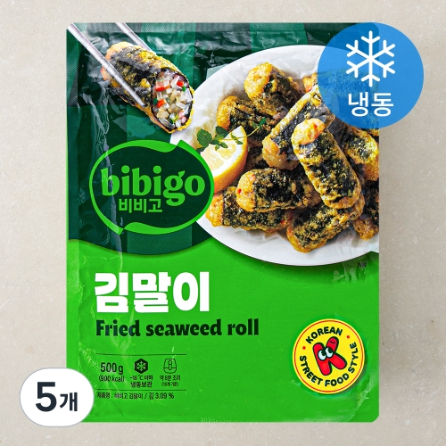 CJ제일제당 비비고 김말이 500g (5개)_이미지
