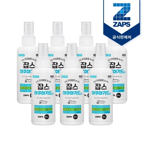 팜클 잡스 아쿠아 가드액 120ml (7개)
