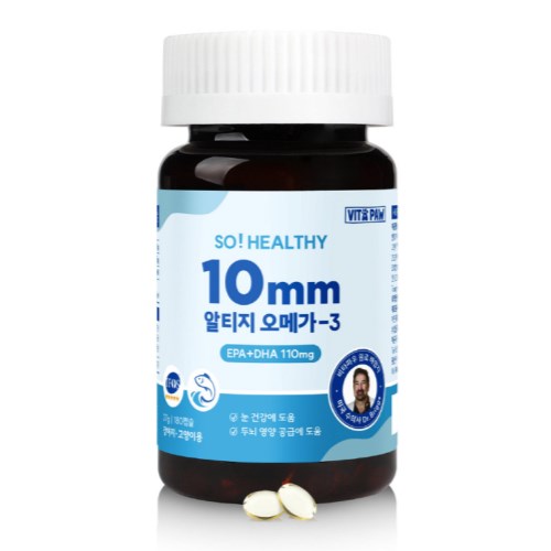 [불명] 비타파우 쏘헬시 10mm 알티지 오메가-3 27g (180p) (1개)_이미지