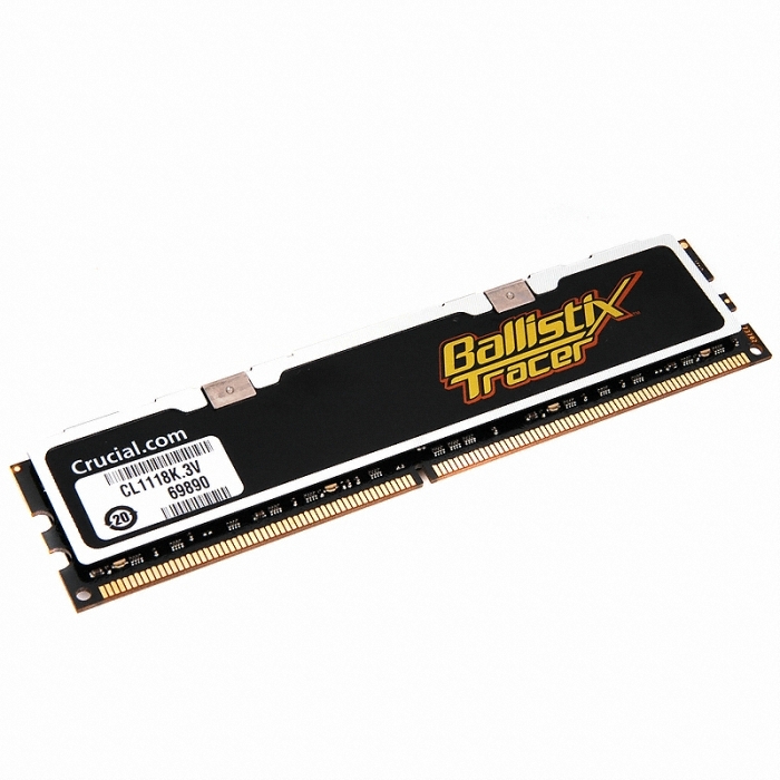 마이크론 Crucial Ballistix DDR2-800 CL4 Tracer (1GB)_이미지