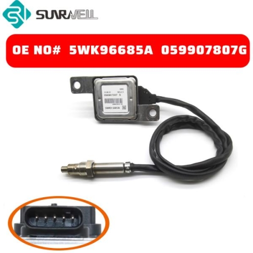  아우디 Nox 센서 질소 산소 VW 투아렉 Q7 A6 4G C7 A8 TDI 3.0L 2009-2014 5WK9 66685A 05..