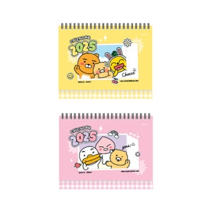 아이콘스 카카오프렌즈 2025 세이치즈 스몰 탁상 캘린더 (1개)_이미지