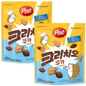 동서식품 포스트 크리치오 쿠키 400g (2개)_이미지