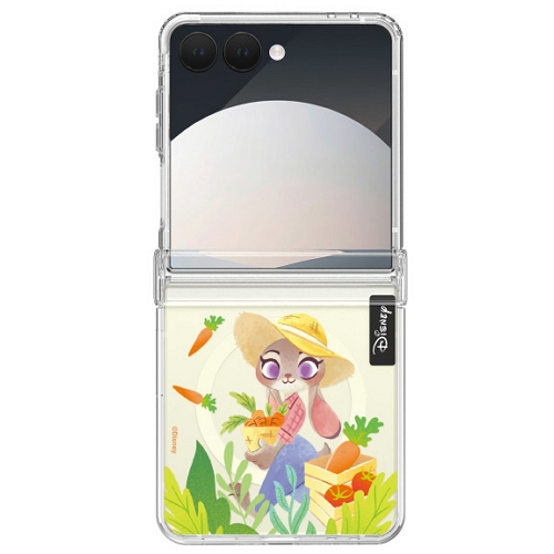 모란카노코리아 갤럭시Z 플립7 주토피아 인더가든 크리스탈 디자인 맥세이프 케이스_이미지