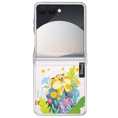 모란카노코리아 갤럭시Z 플립7 주토피아 인더가든 크리스탈 디자인 맥세이프 케이스_이미지