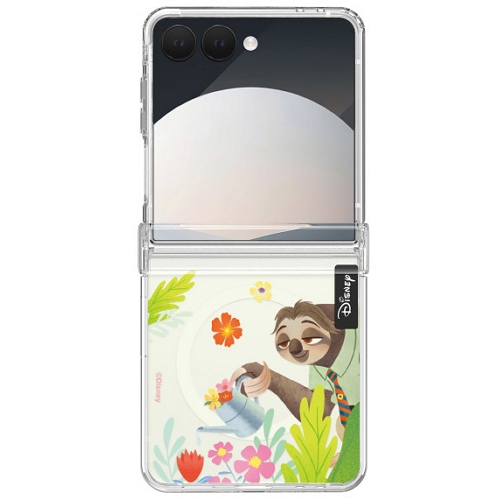 모란카노코리아 갤럭시Z 플립7 주토피아 인더가든 크리스탈 디자인 맥세이프 케이스_이미지