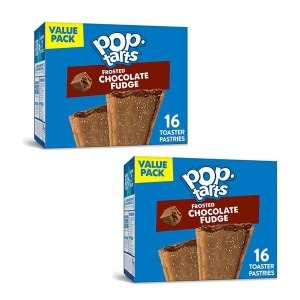 켈로그 POP tarts 초코 퍼지 페스츄리 미국 과자 16개입 2팩_이미지