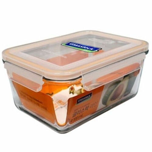 템퍼맥스 밀폐용기 직사각 1호 1700ml 보관 유리 음식