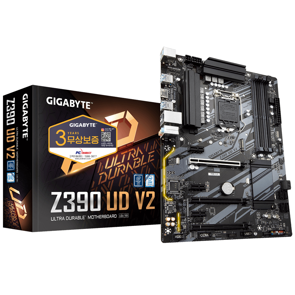 GIGABYTE Z390 UD V2 듀러블에디션 피씨디렉트_이미지