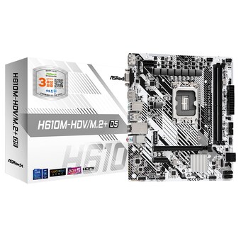 ASRock <b>H</b>610M-HDV/M.2+ D5 에즈윈