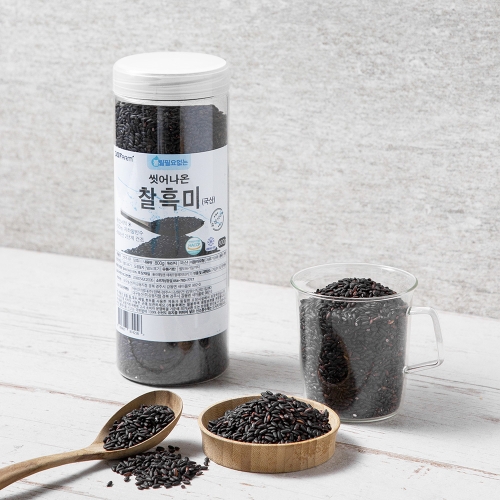 대구농산 씻어나온 찰흑미 800g (1개)_이미지
