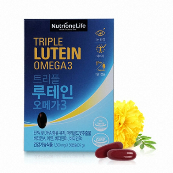 뉴트리원라이프 트리플 루테인 오메가3 30캡슐 (3개)_이미지