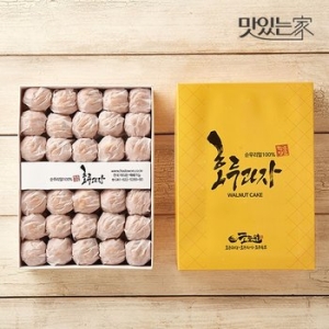 작심밀도 산지직송 천안호두과자 대 (팥,콩앙금 혼합 60알) (1개)