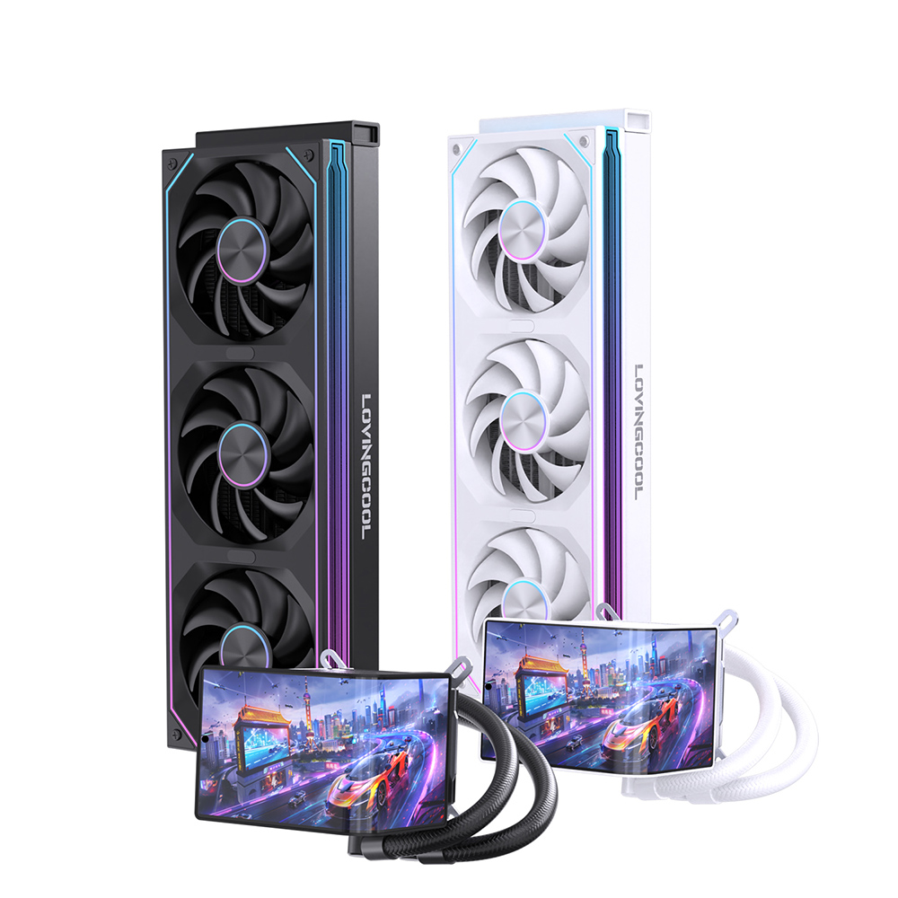 러빙쿨 SC70-Third Place ARGB LCD 360 (화이트)