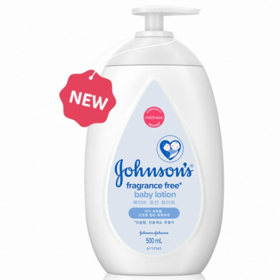 존슨즈베이비 화이트 로션 500ml (5개)_이미지