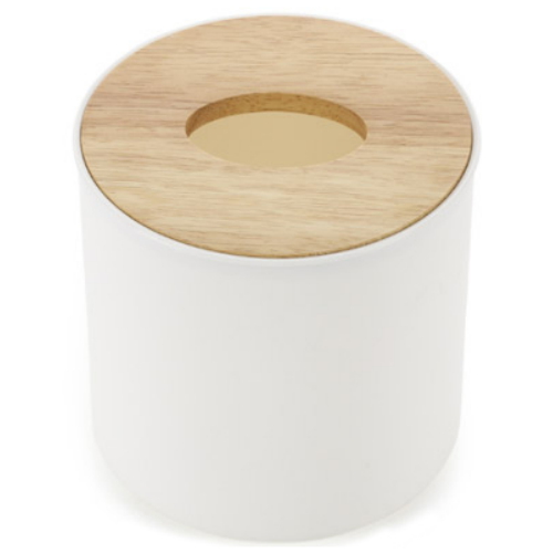 원목 휴지케이스 원형