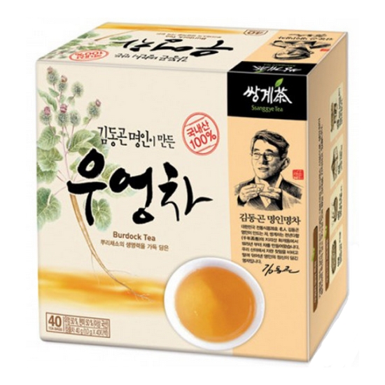 쌍계제다 김동곤 명인이 만든 우엉차 40T (1개)_이미지