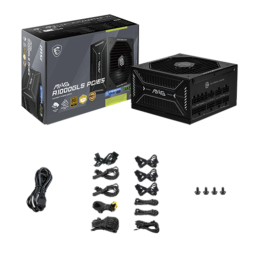 MSI MAG A1000GLS 80PLUS골드 풀모듈러 ATX3.1_이미지
