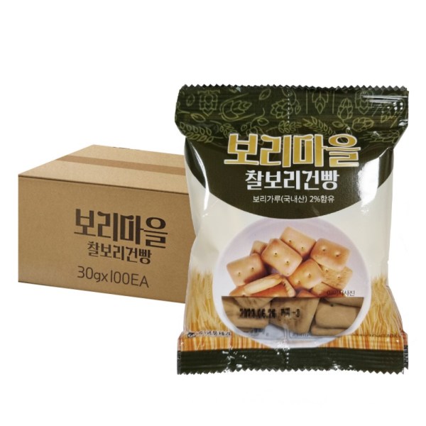 보리마을 찰보리건빵 30g