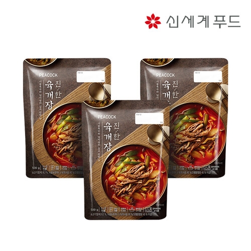 이마트 피코크 진한 육개장 500g (3개)_이미지
