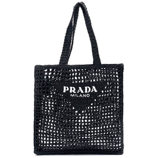 로고 라피아 네트백 2VG105 2A2T F0002