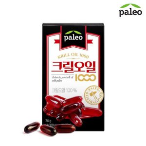 한국생활건강 팔레오 크릴오일 1000 30캡슐