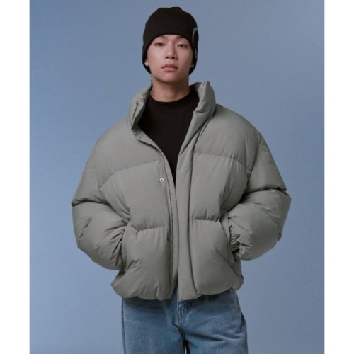 무신사 무신사 스탠다드 MUSINSA STANDARD 데일리 푸퍼 숏 패딩 자켓 재킷 라이트 베이지 MMCJJBZ01-LB