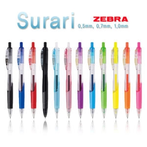에이모션 제브라 수라리 중성펜 0.5mm 0.7mm 1.0mm_이미지